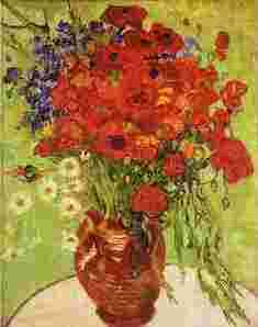 Vincent Van Gogh Red Poppies and Daisies china oil painting image